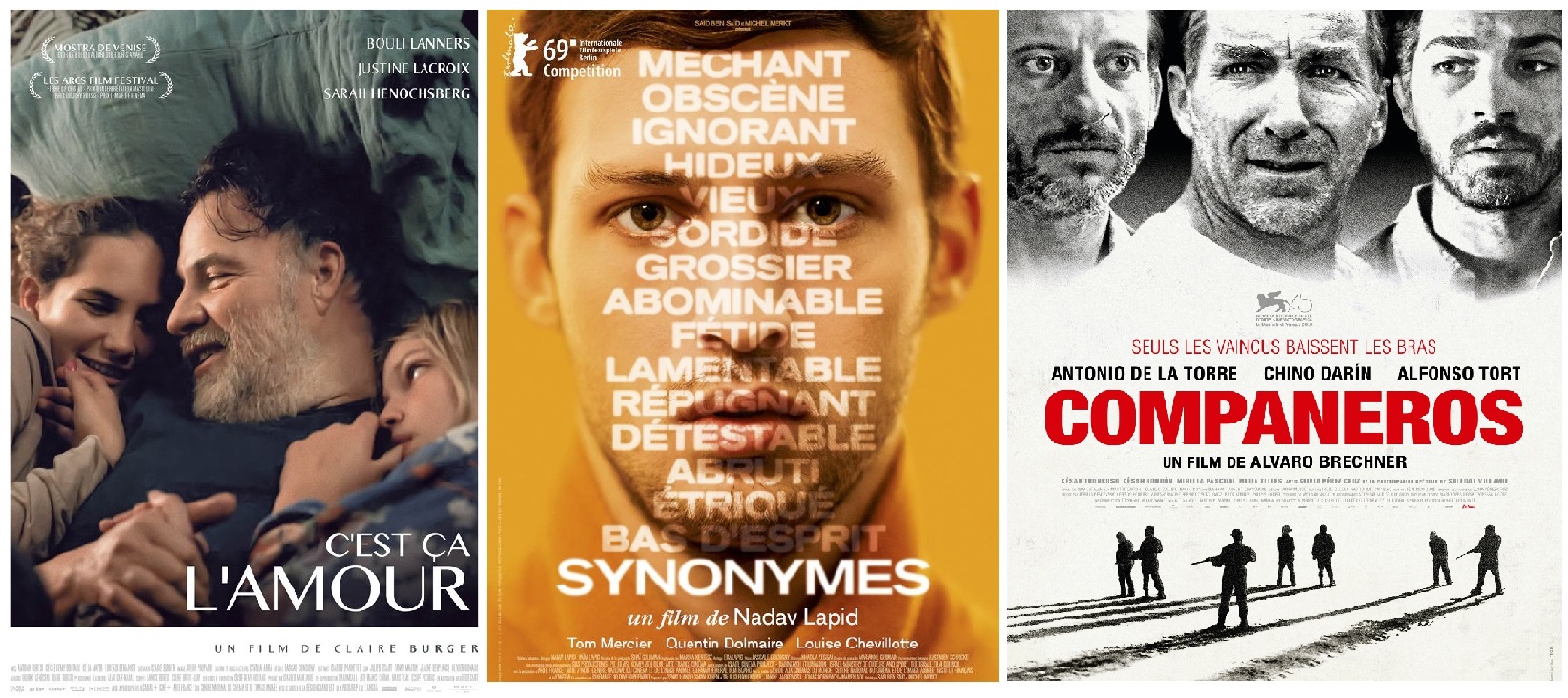 3 films sortis le 27 mars 3 films sortis le 27 mars